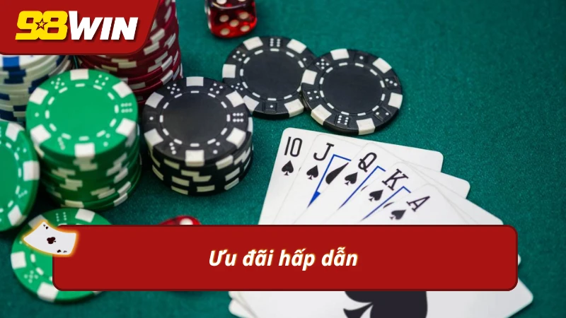 Nhiều chương trình ưu đãi khủng khi tham gia sảnh game bài