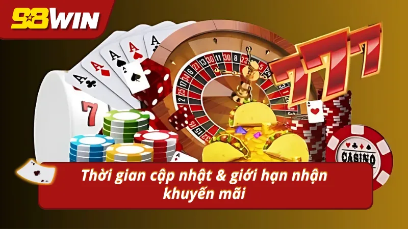 Thời gian kết thúc sự kiện khuyến mãi 98WIN